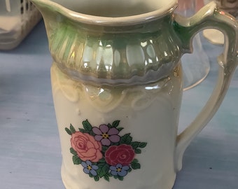 Marked Bavarian China Pitcher or Tall Creamer