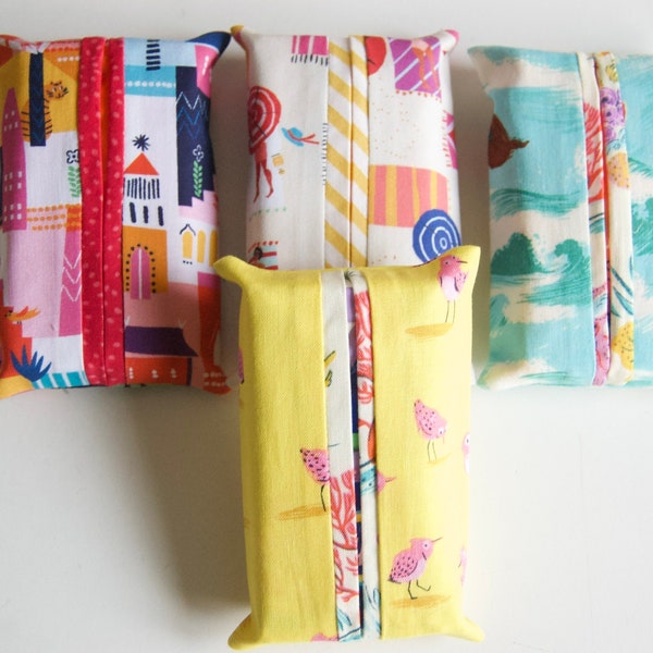 SALE - 10% Discount - Fabric Tissue Holder - Tissue Cover - Pocket Tissue Holder - Handmade  - Gift