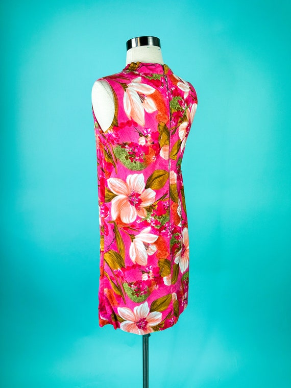 1960s Hawaiian Dress Mini Dress - image 7