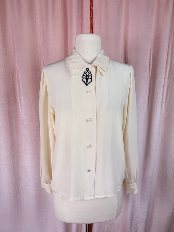 Kels Blouse In Vintage Creme