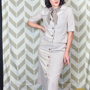 1950s 60s Small Gingham Dress - Vintage Neiman Marcus - Plaid Wiggle Dress - Pencil Dress