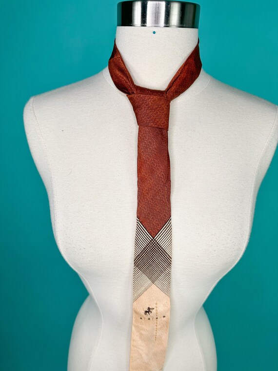 40s 50s Tie Sagittarius Design - image 4