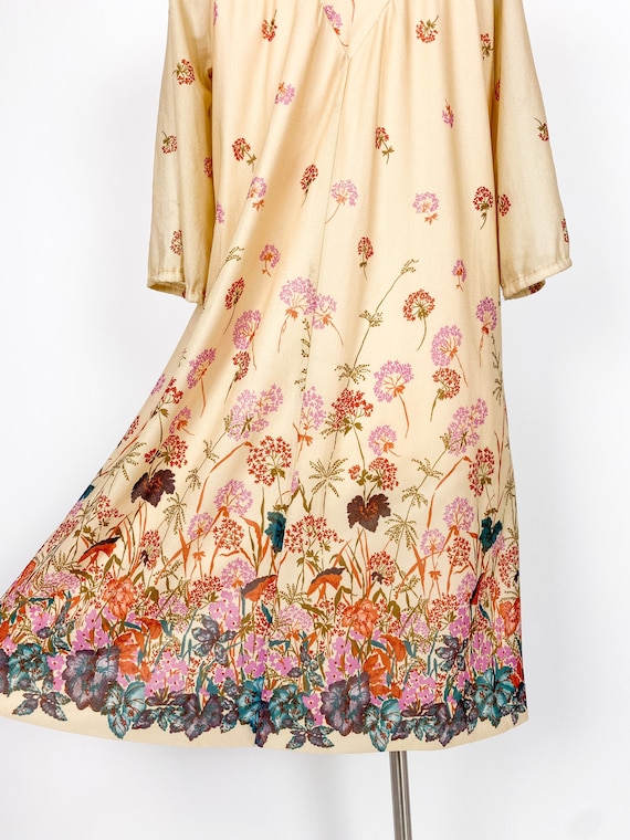 Vintage 1970s Floral Dress - image 8
