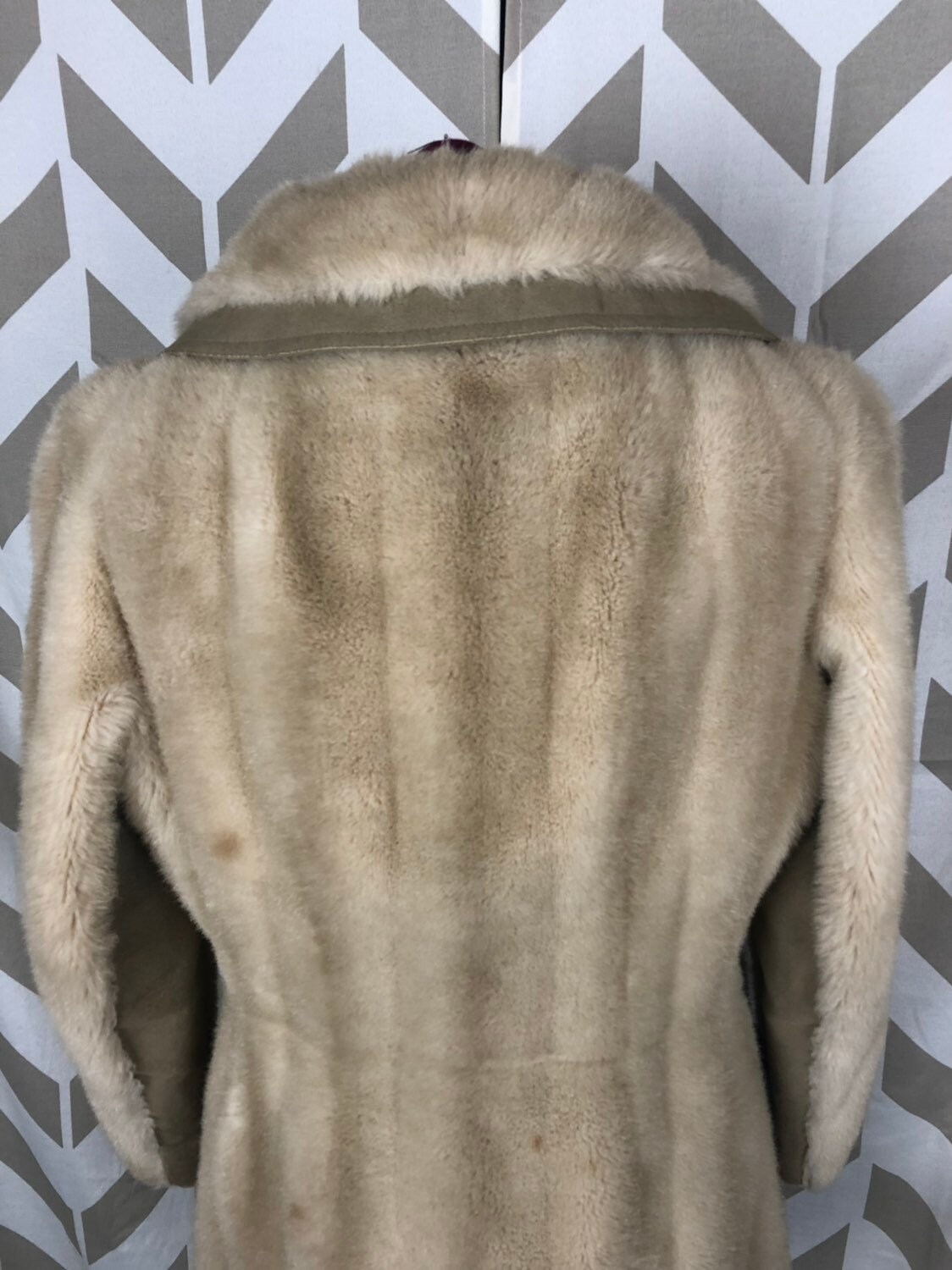70s Faux Fur Coat Ladies Vintage Faux Fur Coat | Etsy