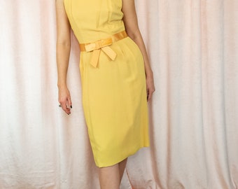 Yellow Cocktail Dress - Etsy