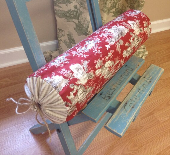 Custom Neckroll/Tootsie Roll Pillow Cover with Drawstrings Etsy