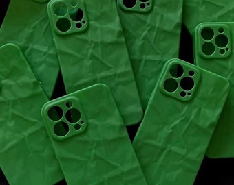 Green Textured IPhone Case