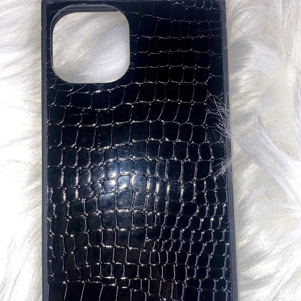 Square Croc Shiny IPhone Case