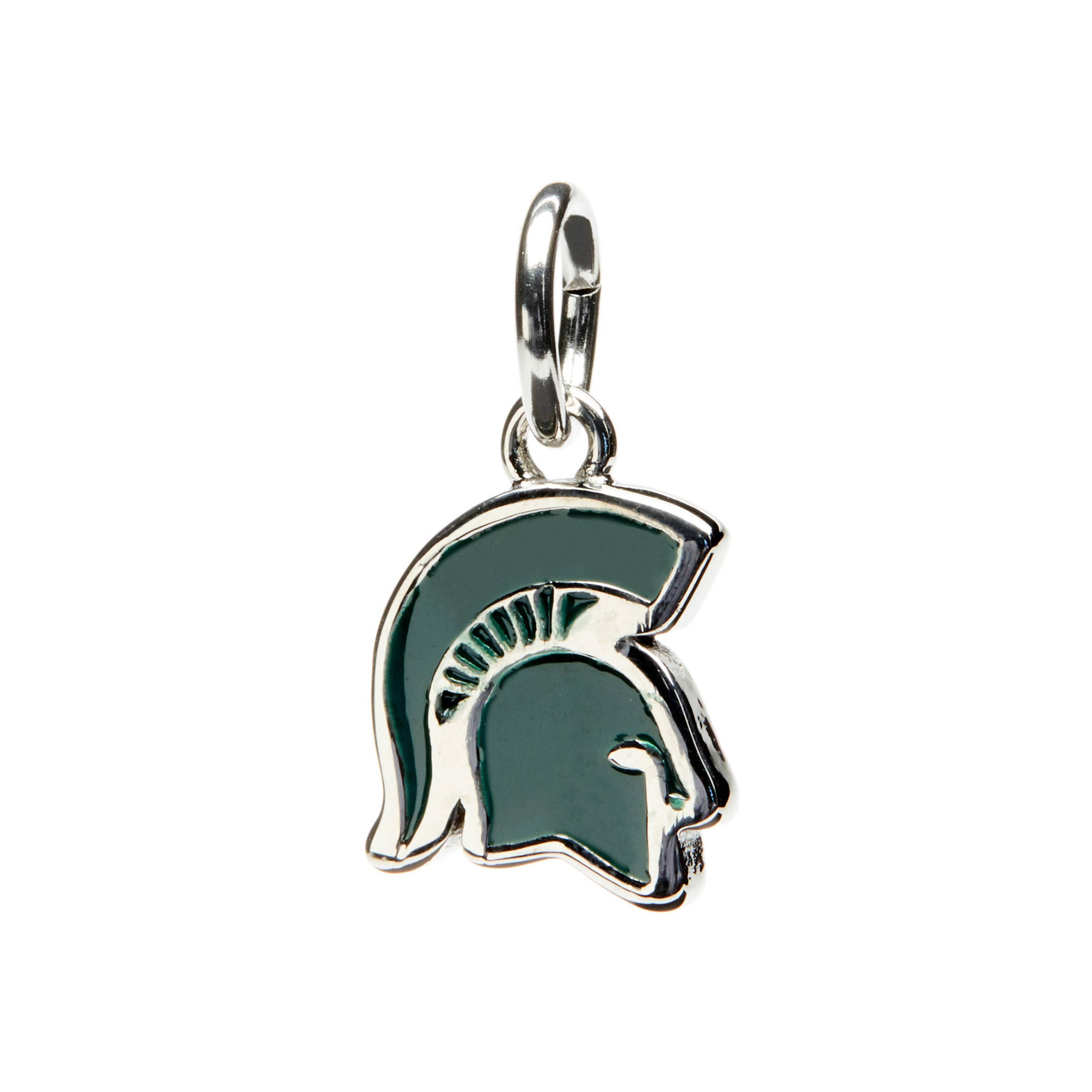 Msu Spartan Helmet Charm Pendant Etsy Msu Spartan Helmet Charm Pendant Etsy