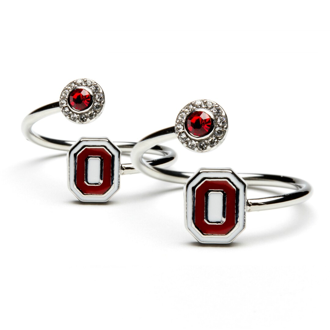 Gift Set Ohio State One for You and One for Me Rings Ohio State