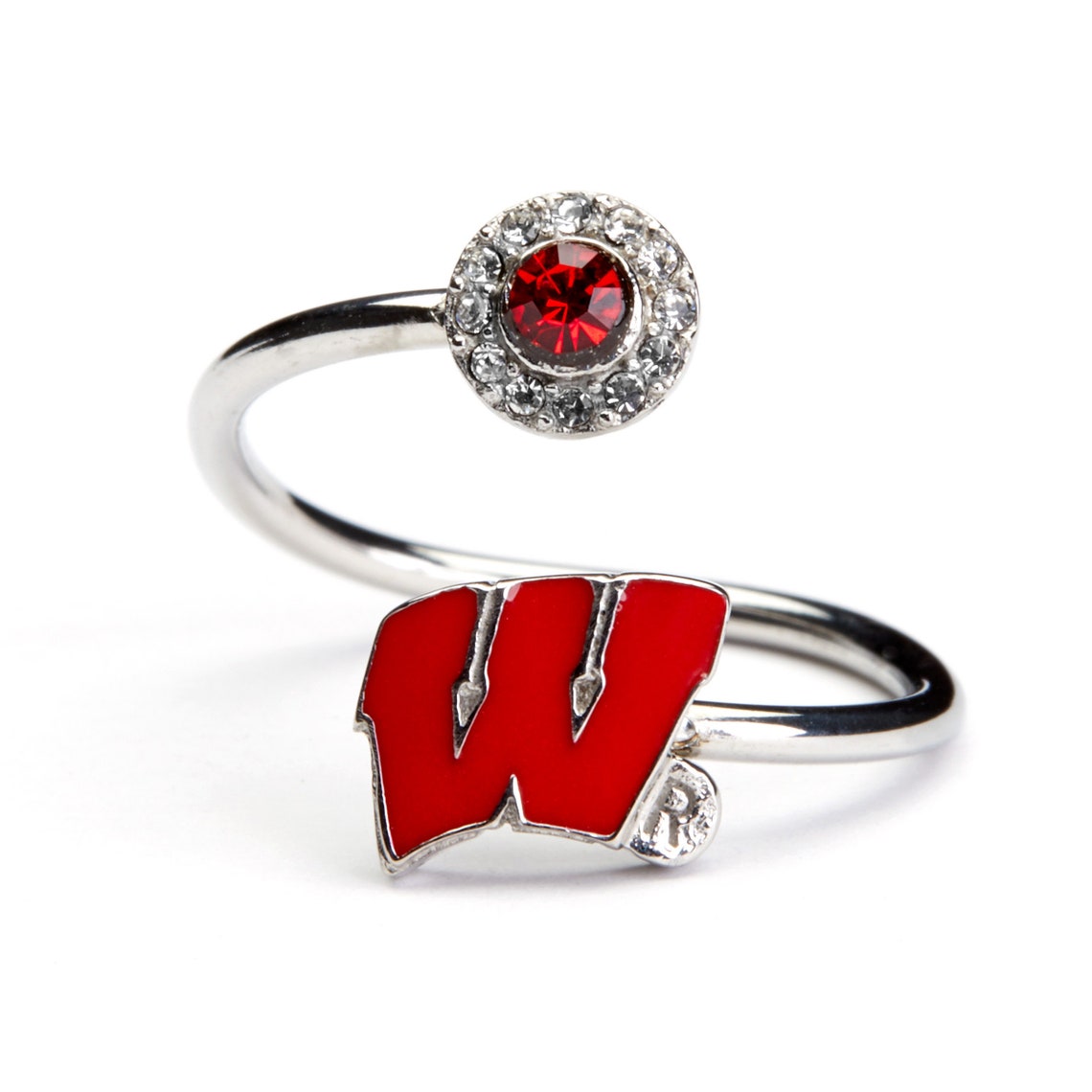 Wisconsin Ring Wisconsin Badgers Ring University of Etsy