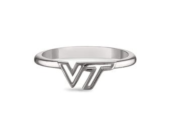 Stone Armory Virginia Tech Ring | Hokies Jewelry | VT Wrap Ring | Officially Licensed Virginia Tech Jewelry | Hokie Ring | Unique Virginia..