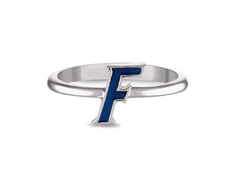 Stone Armory Officially Licensed Sterling Silver University of Florida Ring – Officially Licensed UF Gators Jewelry – Unique Florida Gators