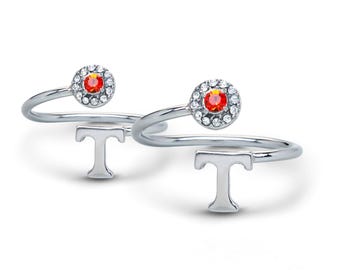 Stone Armory Officially Licensed Tennessee Vols Gift Set – One for You & One for Me Rings – University of Tennessee Jewelry