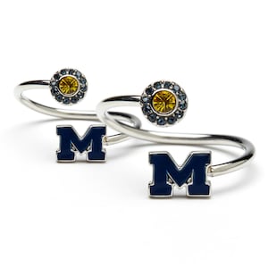 Gift Set-UM Wolverines One for You and One for Me Rings | University of Michigan Ring | Michigan Jewelry | Um Wolverines Ring
