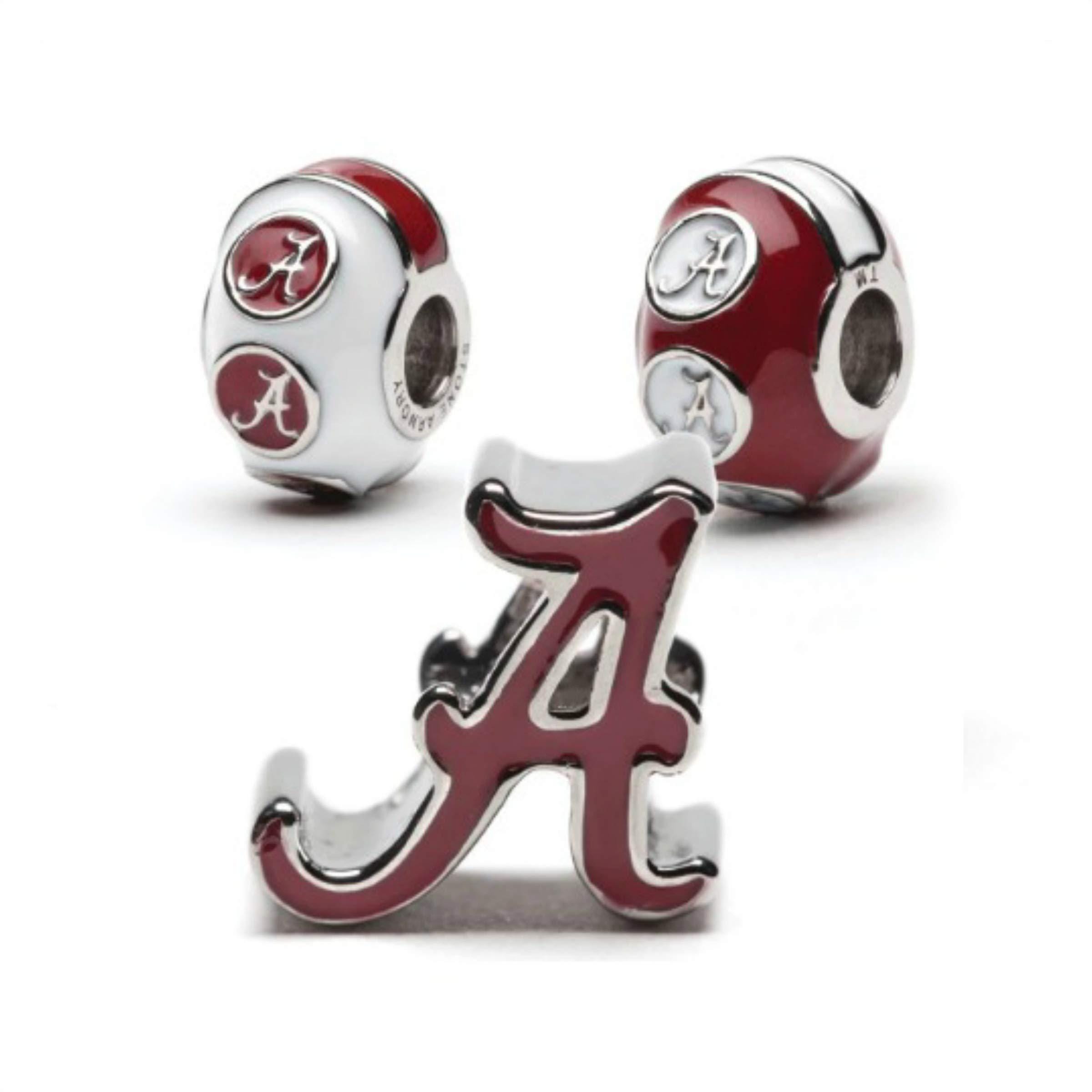 Stone Armory Officially Licensed Crimson Tide Fan Ring and Bracelet Set ...