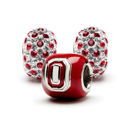 Ohio State Chams Fo Cham Bacelets - Black Block O And
