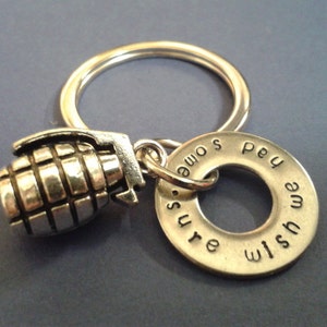 Space cowboys, Sure wish we had some GRENADES!! Key chain or necklace