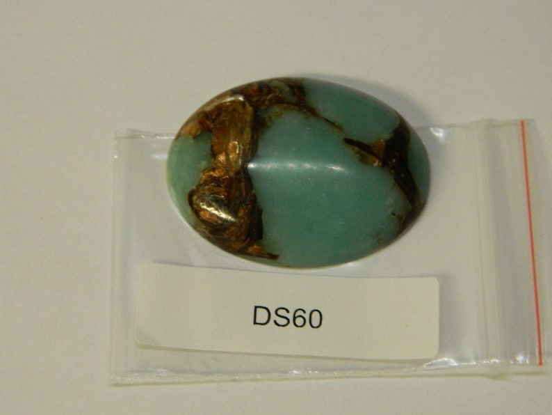 40x30MM Oval Cabochon Bornite Copper Stone in Turquoise Regalite Gemstone Cab Gemstone and Stone Cabochons DS60