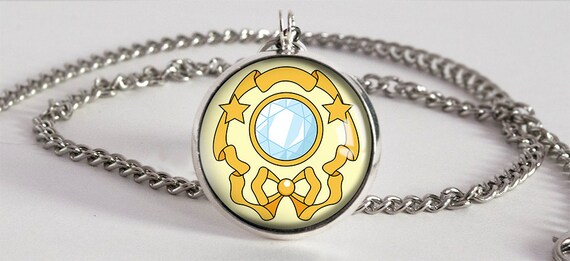 Handmade Sailor Moon Star Locket Inner Pendant Necklace - Sailor Moon Star Pendant Handmade Sailor Moon Star Locket Inner Pendant Necklace - Sailor Moon Star Pendant