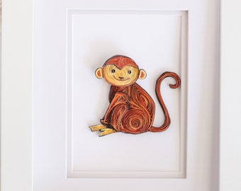 monkey nursery decor, jungle theme nursery, nursery wall art, boy nursery decor, jungle nursery decor, safari nursery decor