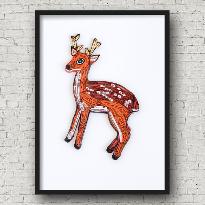 deer nursery decor, deer nursery, nursery wall art, boy nursery decor, baby girl nursery, girl nursery decor, baby room decor image 1