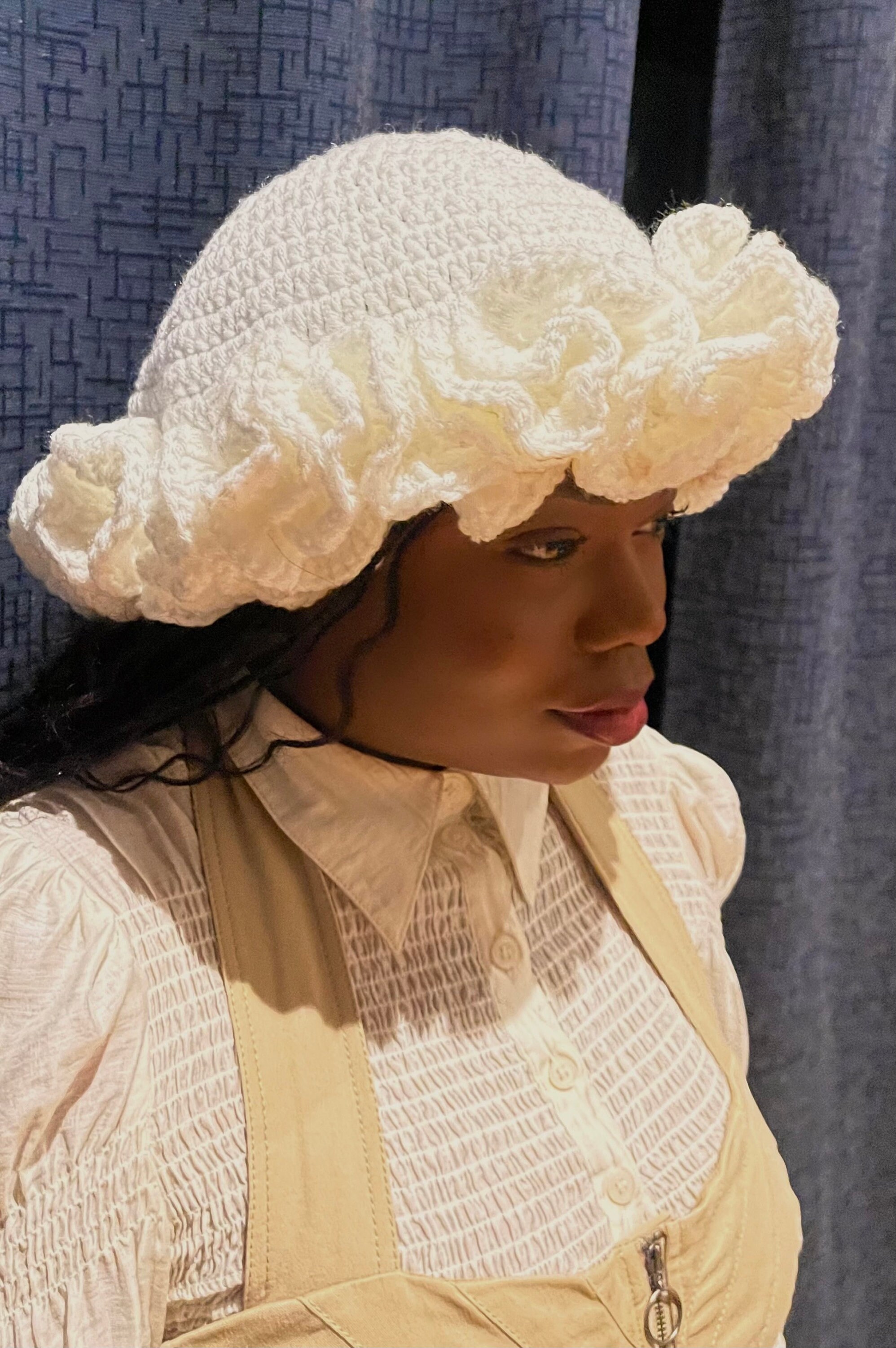 Ruffle Hat - Etsy