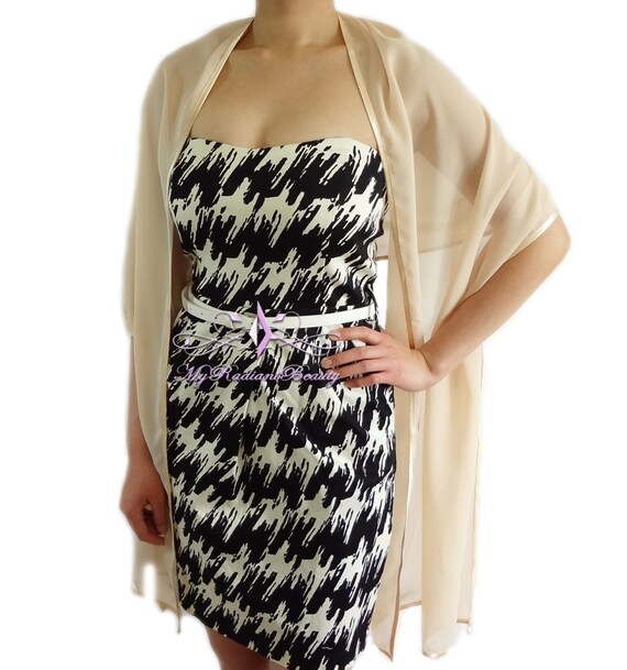 chiffon evening wrap