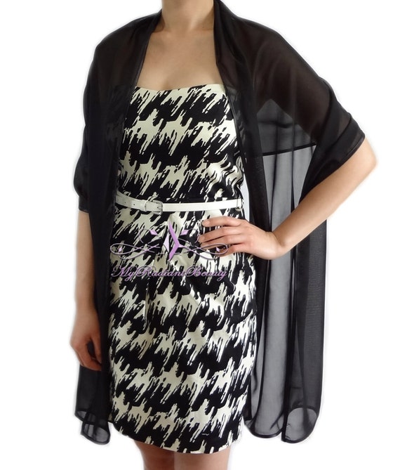 Lafairy Women's Chiffon Wrap Stole & Skirt - Versatile Shell Shawl Top Or Mini Wrap Skirt, Multicolor 8 thumbnail image
