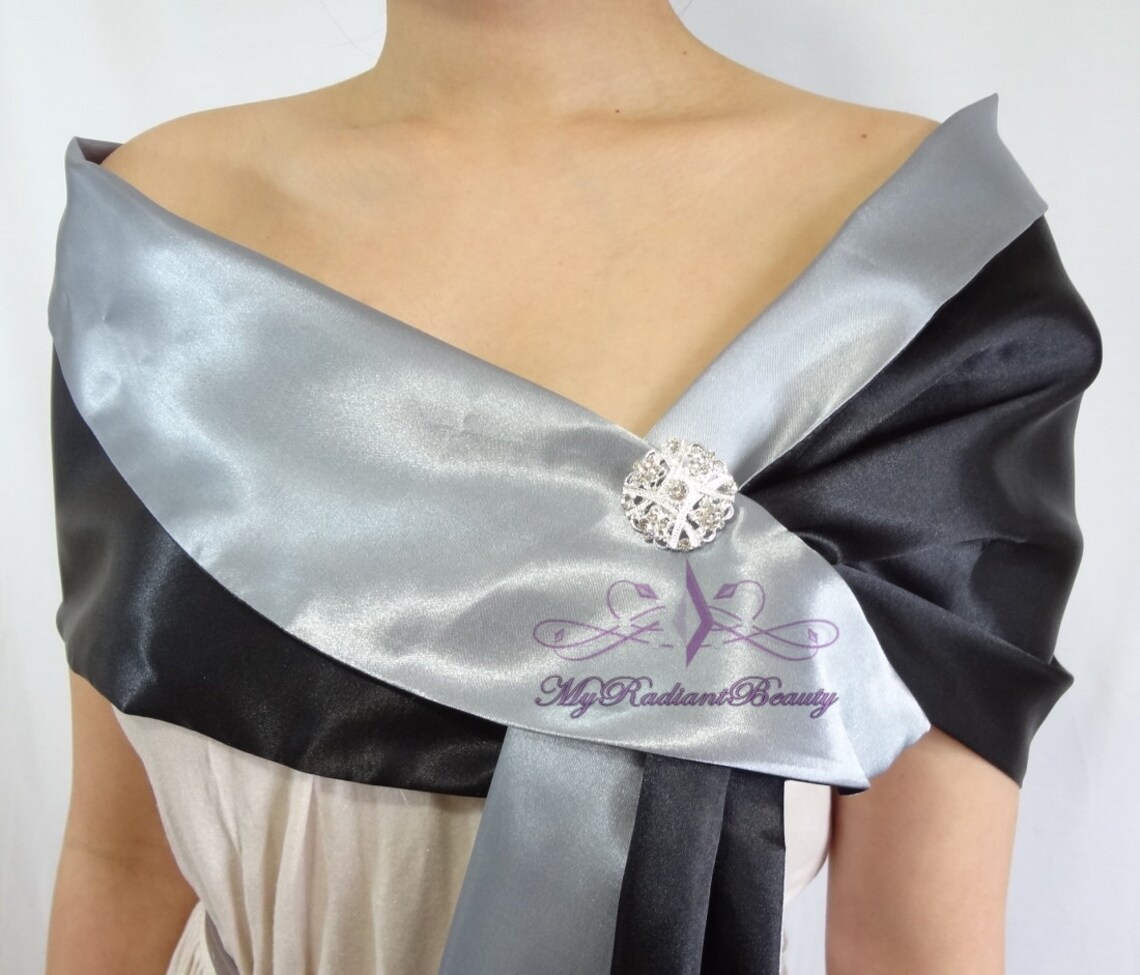 style shawl satin