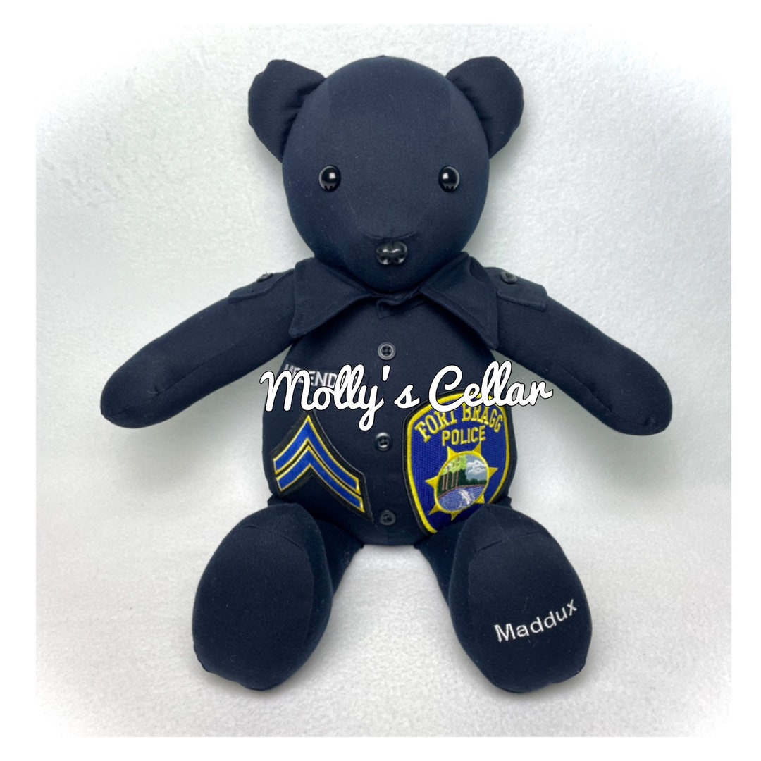 Police Bear Law Enforcement Bear Bear From Police Uniform - Etsy