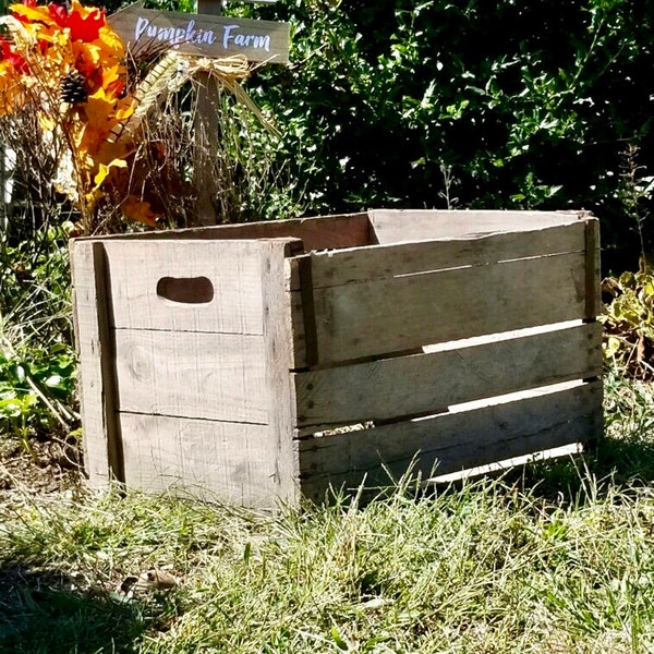 Antique Apple Crate