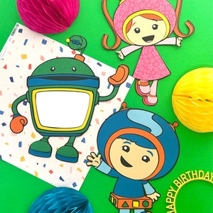 team umizoomi decoration, team umizoomi party, team umizoomi centerpiece, team umizoomi cake, team umizoomi birthday, team umizoomi theme