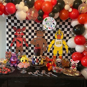 Five Nights at Freddys Birthday Props - Etsy