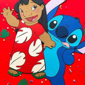 Stitch birthday party prop, lilo and stitch birthday party, stitch and lilo birthday party, stitch and lilo party decor, stitch angel party