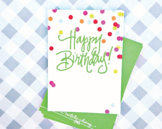 Gift Tags | Confetti Birthday (Qty 10)