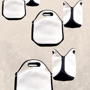 Sublimation Lunch Tote, Sublimation Blanks, Neoprene Lunch Tote, Blank Lunch Tote, Sublimation Lunch Bag