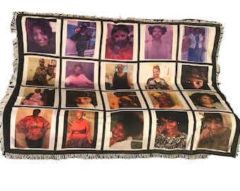 Sublimation Picture Memory, Blanket, Personalized Blanket, Large Blanket