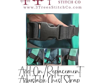 Add-On/Replacement: Adjustable Chest Strap (Harness)