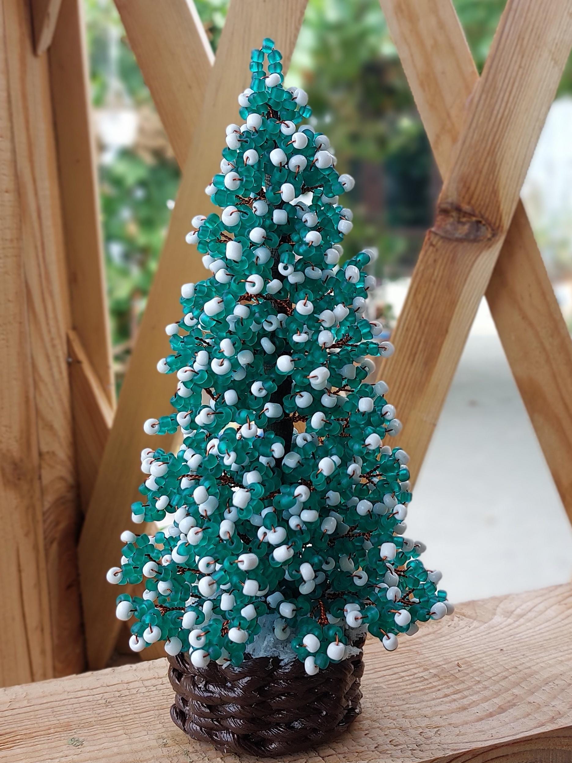 ビーズのクリスマスツリー - 新年の贈り物 - クリスマスの贈り物