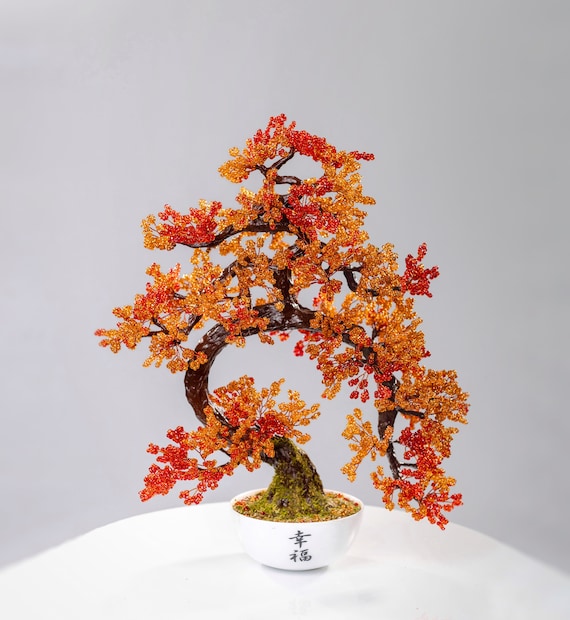 Bonsai Rouge Artificiel