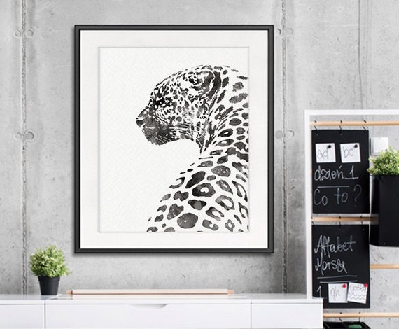 Leopard Print Wall Art African Animal - African Leopard Wall Decor