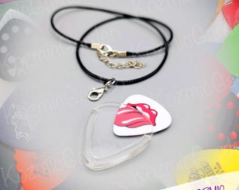 Transparent Guitar Pick Holder Pendant – Keep Your Picks Close in Style!