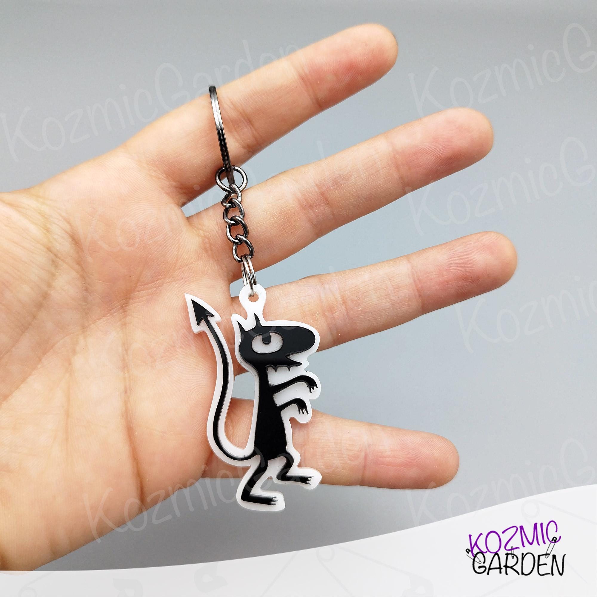Demonc Key Chain LUCI KEYCHAIN – Disenchantment Inspired, Demon Pendant, Matt Groening ...