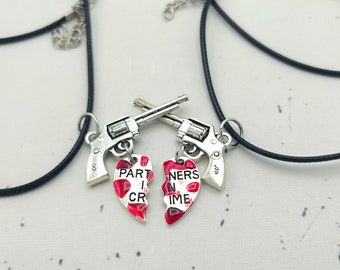 Partners In Crime Matching Necklaces - Thelma and Louise Style!