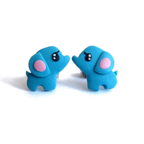 Cute elephant hotsell earrings