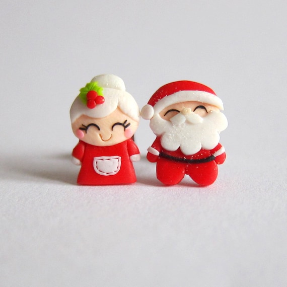 Childrens christmas earrings sale