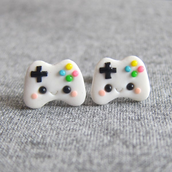Video Game Controller Earrings, Game Pad, Nintendo Switch Console Playstation Switch Console, Retro Console, Kawaii Gamer Jewelry, Gameboy