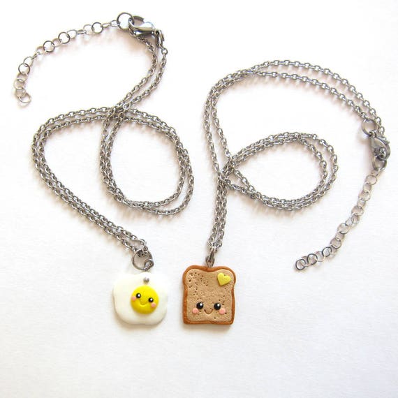 Funny bff best sale necklaces