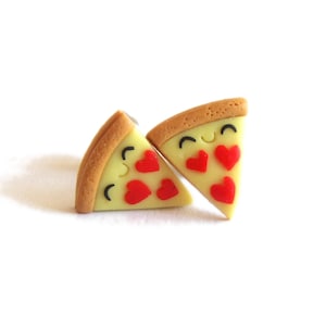 Orecchini Emoji Pizza, Gioielli Pizza, Orecchini Cibo, Gioielli Cibo, Accessori Cibo, Accessori Pizza Regali Pizza Orecchini Emoji Festa Pizza
